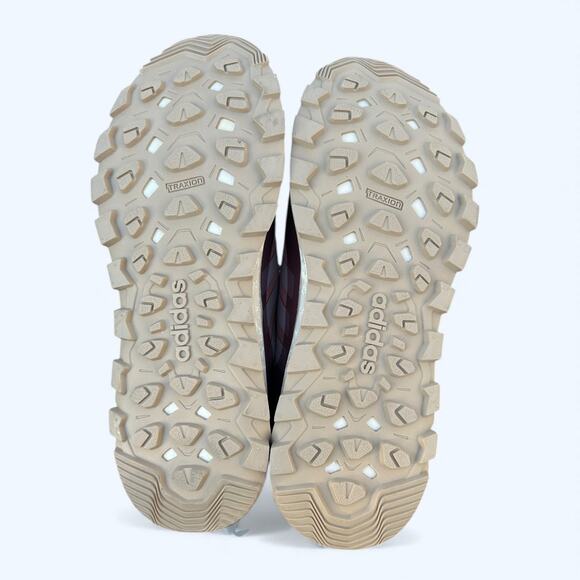 Adidas Response Trail X Running Shoes Sneakers Maroon Raw Pink Linen Women's 9.5 - Picture 5 of 9